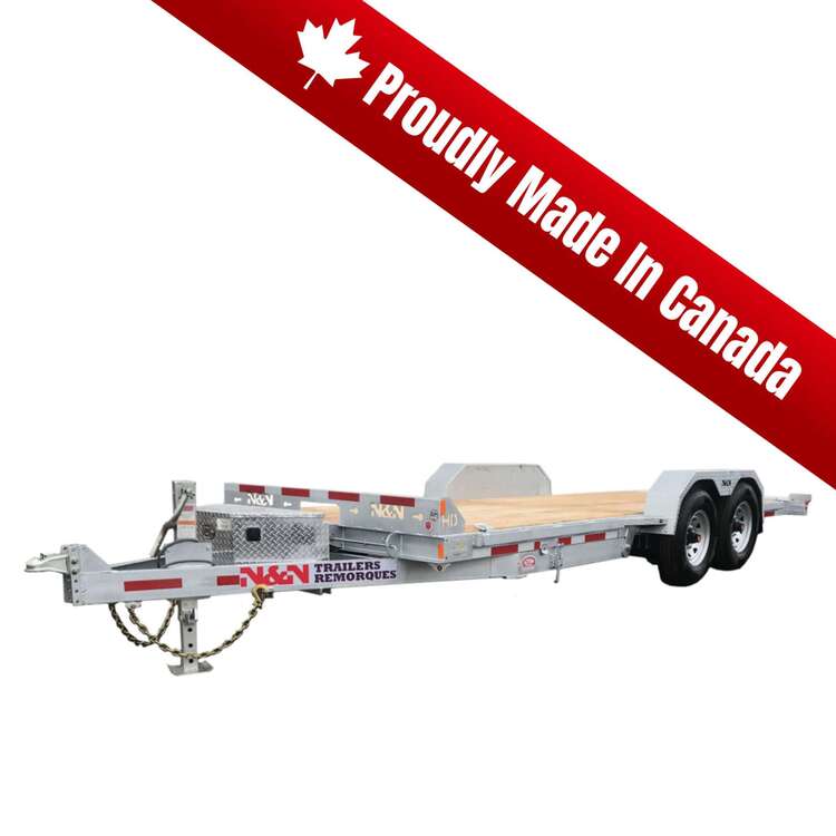 2025 N&N TILT DECK TRAILER 22 FOOT GRAVITY - Tandem 7000 lbs Axles