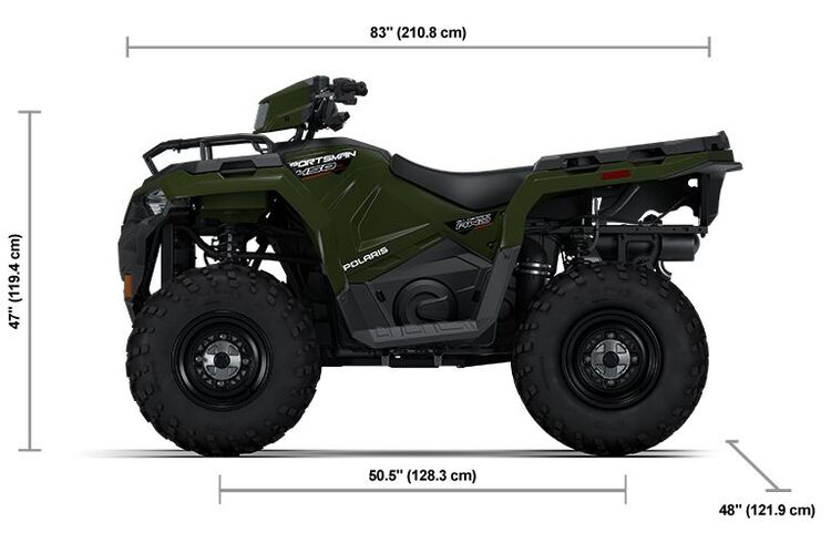 2025 POLARIS SPORTSMAN 450 H.O. - SAGE GREEN
